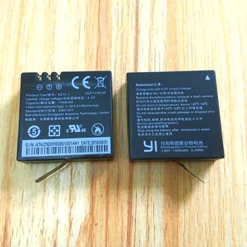 For Xiaomi YI 2 Batteri AZ16-1 Dual USB Oplader Til Xiaomi lite Action Kamera 4K 4K+ 1400mAh Genopladeligt Batteri sag