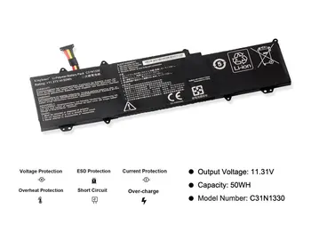 Kingsener C31N1330 Laptop Batteri Til ASUS ZenBook UX32LA UX32LN UX32LN-R4053H 0B200-00070200 11.31 V 50WH