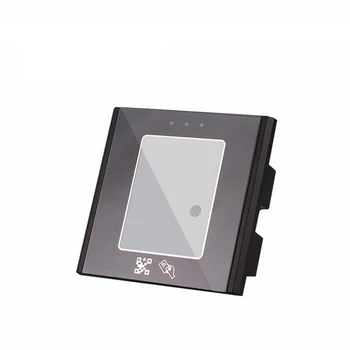 Smart QR-kode læser 125khz ID / 13.56 mhz IC wiegand 26/34 output kan som access control card reader 2D QR code scanner