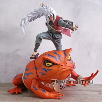 Naruto Shippuden Jiraiya Gama-Sennin Gama Bunta GK Statue Figur Toy Brinquedos Figurals Samling Model Gave