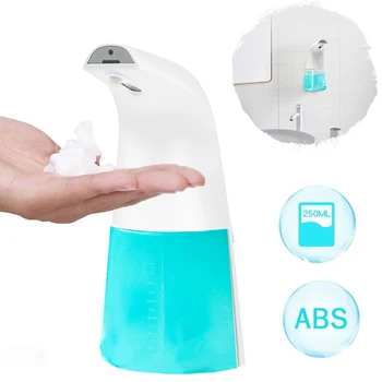 Berøringsfri Badeværelse Dispenser, Smart Sensor Flydende Sæbe til Køkken Hånd Fri Automatisk sæbedispenser
