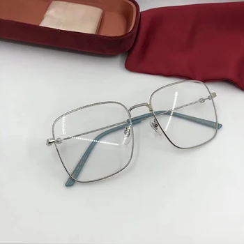 Vintage Kvalitet, Brand design 0445 briller ramme Store Firkantede ramme for Læsning Nærsynethed Recept Briller med den Oprindelige sag