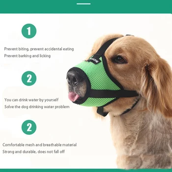 Dog Munden Dække Pet Bid og Gøen Forebyggelse Teddy Bark Prop Dog Maske Små og Mellemstore Hund Munden Dækning af Forbrugsstoffer