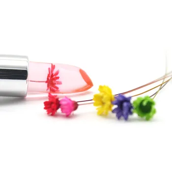 6STK MINFEI A108 Blomst Læift Crystal Jelly Magic Lipgloss makeup sæt Temperaturen til at Skifte Farve Lip Balm fugtighedsmiddel
