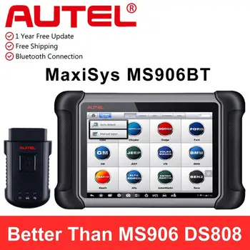 AUTEL MaxiSYS MS906BT OBD2 OE-Niveau Auto Diagnostisk Kode Læsere ECU Kodning