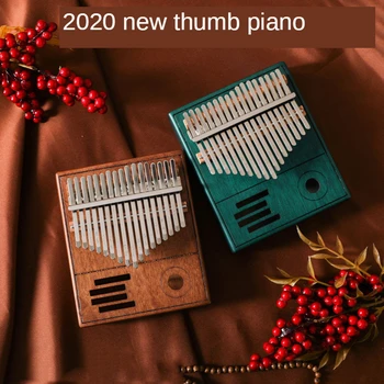 Kalimba 17-Tasten Høj Kvalitet Træ Acacia Musikinstrument 21-Tasten Thumb Piano Opgradere Beskyttelse Af Hænder Musik 30-Tasten Maskine
