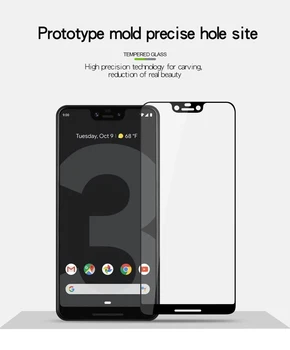 MOFi glas hærdet fuld dækning skærmbeskytter Til Google Pixel 3 XL glas plus beskyttelses film Til Google Pixel 3 telefon film
