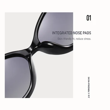 2021New Mode Solbriller Kvinder er Klassisk Leopard Hoved Polariserende Solbriller Anti-Ultraviolet Polariseret Elegant Kørsel Briller
