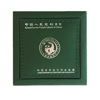 2010 År Panda Forsølvet Mønt 1 Oz 10 Yuan Forsølvet Mønt Med Original Kasse Og Certifikat