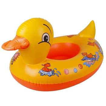 Gul Duck Flyde, Svømme Sæde Swimmingpool Fisk Ring Børn Oppustelige Baby Buksetrold Svømning Hval