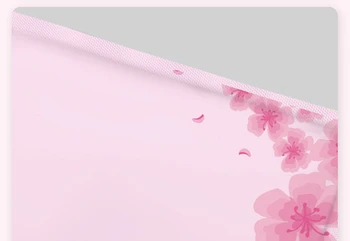 50STK Pink Cherry Blossom Selv Forsegling Lynlås Pose Små Flade Folie Gave Poser Til Smykker/Pulver Emballage/Makeup Poser