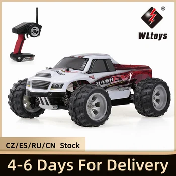 WLtoys A979-B Opgradere Version 2.4 G 1/18 RC Car 4WD 70 KM/h High Speed El-Bil RTR Bigfoot Monstre LKW Rock Crawlere Køretøj