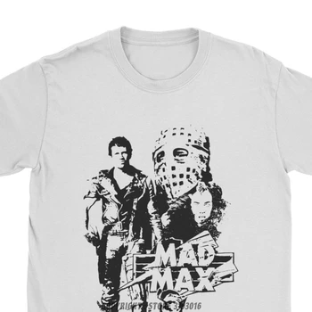 Mad Max T-Shirt Fury Road Warrior Tom Hardy Action Sci-Fi-Bil Jul T-Shirts Hip Hop Streetwear Ren Bomuld Brugerdefinerede Tshirt