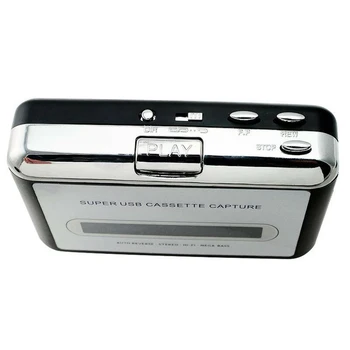 Mini-USB-Kassettebånd til MP3 CD-Converter optage Lyd Musik Afspiller Transportabel båndspiller