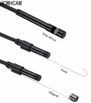 Nye 8.0 mm Endoskop Kamera, 1080P HD-USB Endoskop med 8 LED 1/2/5M Kabel-Vandtæt Inspektion Endoskop til Android PC