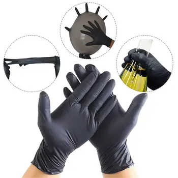 100 Stk Engangs Handsker Beskyttelseshandsker Køkken Bagning Mad, Husholdning, Rengøring Opvaskehandsker