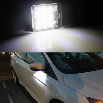 2stk LED Under sidespejl Pyt Lys For Ford Focus 3 Kuga 2 S-Max WA6 2 Mondeo 4 5 Grand C-max 2 Undslippe Bil Høflighed lys
