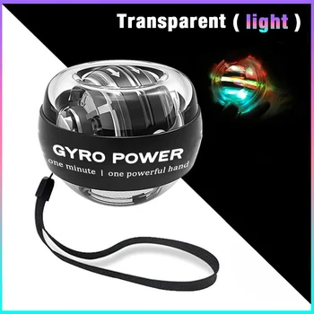 LED motion gyroskop kæbe power wrist bolden Gyro kraft hånd muskel træner strengthener udstyr, Fitness fitness sport exerciser
