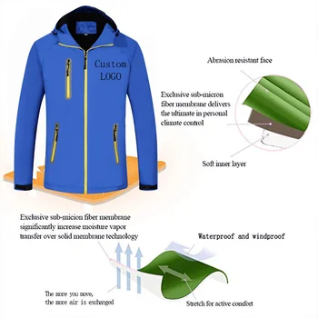 2019 Taslon reflekterende jakke mænd og kvinder udendørs aktiviteter vindtæt regn overalls, jakke