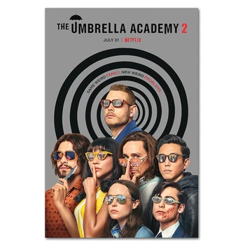 TV-komedie paraply college væg kunst plakat familieværelse dekoration lærred maleri plakat udskrivning 2020 sæson 2 film billede
