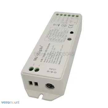 Mi.Lys LS2 2,4 G Wireless Control DC12V-24V 15A, 5-i-1 Smart LED-Controller for Enkelt Farve, FTT, RGB,RGBW,RGB+CCT LED Strip
