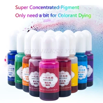 19 Farve Epoxy & UV-Resin Pigment Universal Harpiks Farve Super Koncentreret Gennemskinnelige Epoxy Pigment Harpiks Farvestof Håndværk