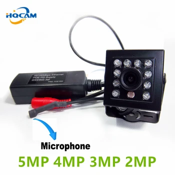 HQCAM PoE IP-5MP Kamera med HD 5MP 4MP 3MP 2MP Onvif indendørs Infrarød 6m Night Vision Sikkerhed Videoovervågning webcam Xmeye APP