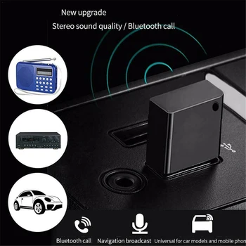 USB Bluetooth-5.0-Adapter Dongle Aux Audio Bluetooth 4.0 4.2 Højttaler Musik Modtager Til Bil Radio Forstærker Multimedie