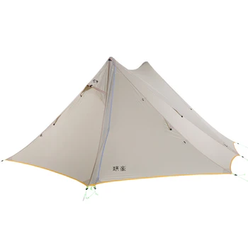 ASTAGEAR regnvejr 2 Person Oudoor Ultralet Camping Telt 3 Sæson Professionel 15D silikone Rodless Tarp Telt