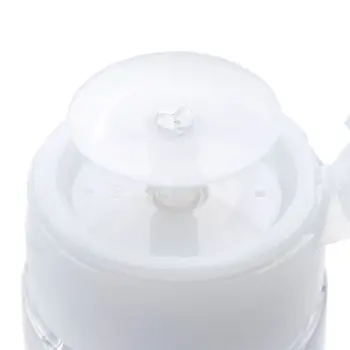 180 / 100 ml Søm UV Gel Cleaner Tom Plastik Nail Polish Remover Alkohol Væske Beholder Tryk på Pumpe Dispenser Flaske