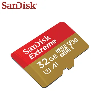 SanDisk Extreme Memory Card 32GB, 64GB Micro-SD-Kort med Høj Hastighed U3 A1 4K UHS-1 V30 TF-Kort, Microsd-Kort 128GB
