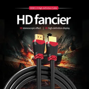 ORICO 4K 3D Forgyldt Kabel-Video Kabel 1.4 2.0-Kabel Til HD-TV LCD-værdiboks til Bærbar Projektor PS3