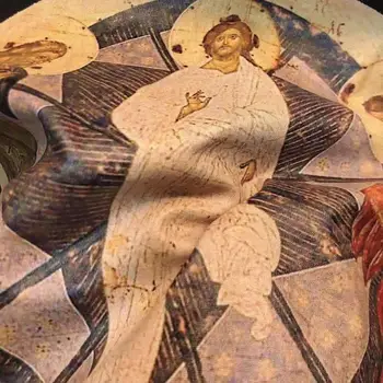 2020 Ny Jesus er konge, T-shirts CHICAGO-Serien Jesus olie maleri Logo Print Kanye West Tee Mænd Kvinder i Høj Kvalitet Bomuld Toppe