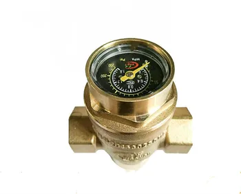 Vand trykregulator Ventiler Med manometer Tryk Opretholde Ventil Vand trykreduktionsventil DN15-DN50