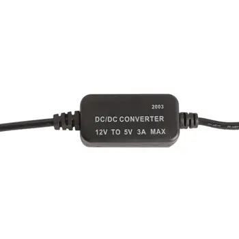15W Bil USB-Spænding Adapter Omformer 12V til 5V 3A 15W Dobbelt USB/5P MINI USB DC-DC Buck Konverter Trin Ned Modul