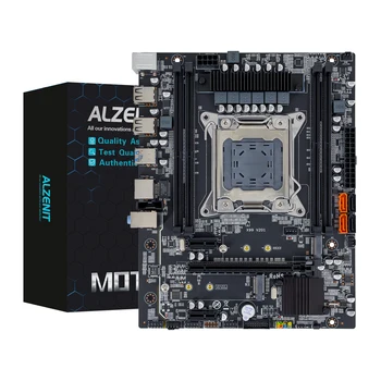 ALZENIT X99 Bundkort Sæt X99M-CD5 Med LGA 2011-3 Combo Xeon E5-2678 V3 CPU 4x4GB = 16 GB DDR4 2400MHz Hukommelse PC4 19200 RAM