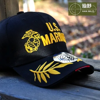 Nye Tactical Marines Cap Herre Baseball Cap USA Army Sort Vand Hat Snapback Caps Til Udendørs Justerbar Navy Seal Casquette