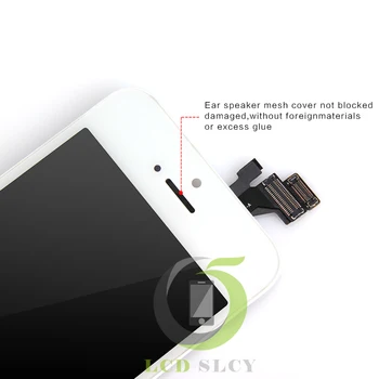 Ingen Døde Pixel Grade AAA Til iPhone 5 LCD-Skærm touch skærm med digitizer assembly reservedele Hærdet filmTools