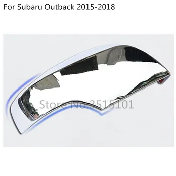 Bil Styling Kroppen Tilbage Bagfra Rearview Side Spejl Cover Stick Trim Ramme For Subaru Outback 2016 2017 2018