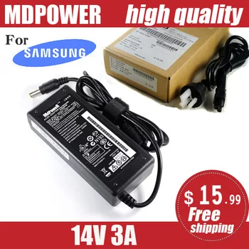 MDPOWER For Samsung LCD-skærm effekt AC-adapter AP04214-UV-14V 3A oplader Ledning