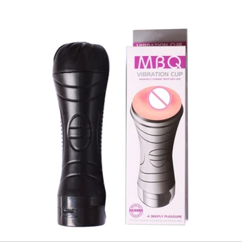 Realistisk Vagina, Fisse Mandlige Masturbator Sugende Vibrator Håndsex Cup Sex Toy Vibrator Pocket Pussy Erotisk Voksne For Mænd