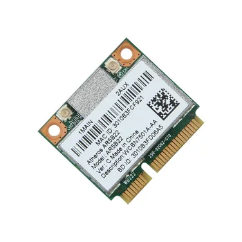 Dual band 300Mbps Wifi AR5B22 Trådløse 802.11 bgn Halvdelen Mini-PCI-E WLAN-2,4 G/5 ghz Wi-Fi + Bluetooth 4.0 COMBO Lan netværkskort
