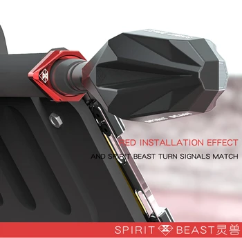 Spirit Beast Custom Motorcykel Tilbehør, blinklys, Lys Base LED Tænde Lampen Base Motor Lys Stent Kreative Produkter