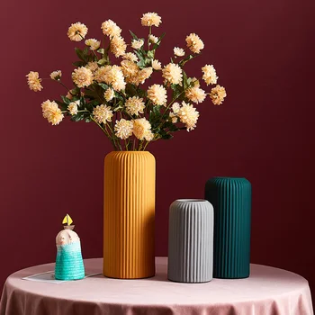 Stue Dekoration Nordiske Dekoration Hjem Europa Bordplade blomstervaser Keramik Home Decor Vaser til Blomster Bryllup Vase