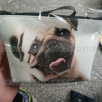 Noisydesigns Søde Jack Russell Dog Dyreprint Kosmetisk Tilfælde Tilpasset Makeup Taske Lynlås Pose I Tasken Bærbare Piger Neceser Mujer