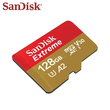 SanDisk Hukommelseskort Ekstrem SQXA 64GB 128 GB SDXC-Høj Hastighed U3 A2 V30 For Kamera 64 gb Flash-Kort med UHS-I Micro SD-Kort