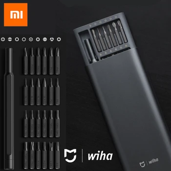 Xiaomi Mijia Wiha Daglig Brug Skrue Kit 24 Præcision Magnetiske Bits Alluminum Max Skrue Driver, xiaomi smart home Kit