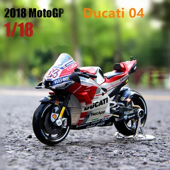 Maisto 1:18 Rossi Honda Moto GP Racing autoriseret simulering legering motorcykel model toy bil
