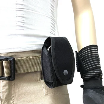 Offentlig Jagt Taske Kæde Pose Simulering Håndjern-Tasten Handcuff Ring Taske Af Indehaveren Cuff Sag