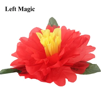 Pæon Produktion (100cm,Gul/Rød/Blå/Pink Farve tilgængelig) Magic Trick Sjove Scene Magi Tom Hånd, der Optræder Blomst Magie